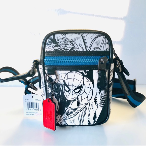 Coach Marvel Terrain Crossbody Comic print Bag - Picture 1 of 7